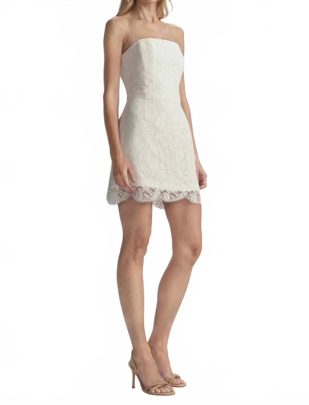 NEW A.L.C. eliana dress in white